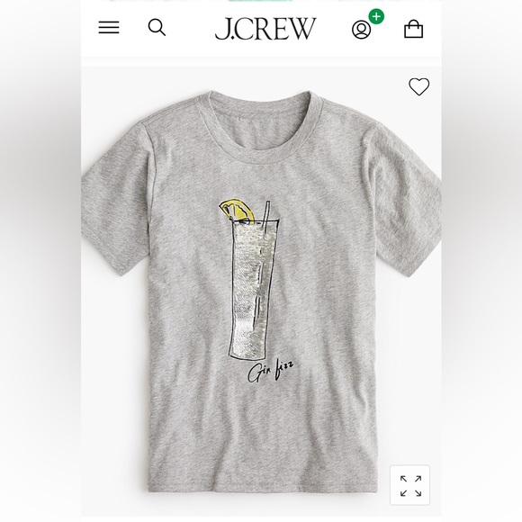 J Crew Graphic T-Shirt - Picture 1 of 8